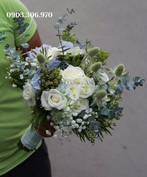  Bó Hoa Cưới Chạm Vào Hạnh Phúc - HC13 