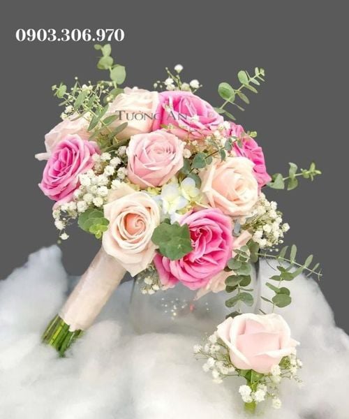  Bó Hoa Cưới Duyên Trời Định - HC19 