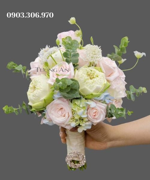  Bó Hoa Cưới Duyên Dáng Thanh Xuân – HC25 