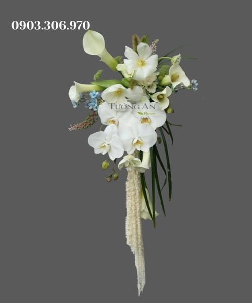 Bó Hoa Cưới Vầng Sáng Tình Yêu