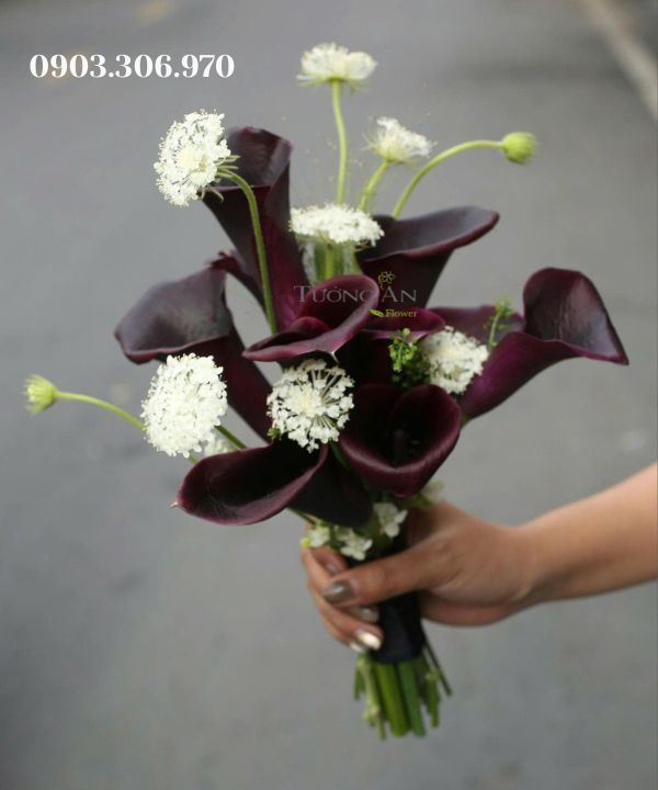 Bó Hoa Cưới Rum Đỏ - HC35 