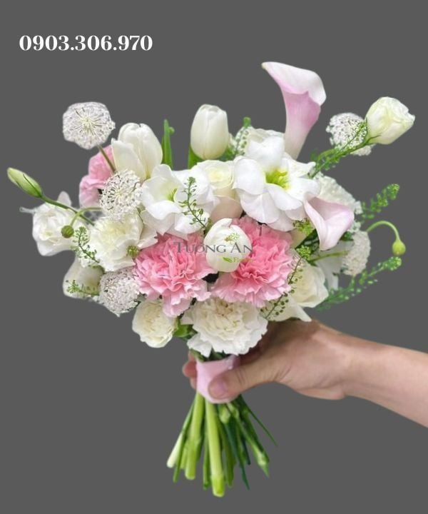  Bó Hoa Cưới Nhẹ Nhàng - HC38 