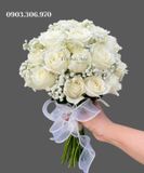 Bó Hoa Cưới Đơn Giản - HC39 