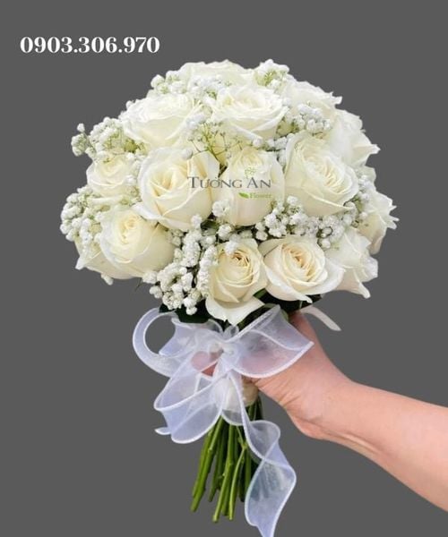  Bó Hoa Cưới Đơn Giản - HC39 