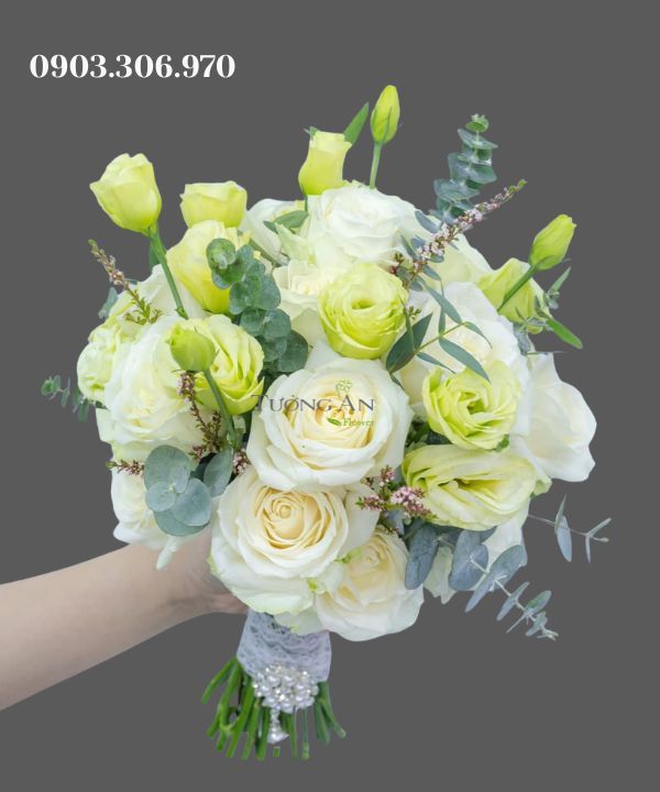  Bó Hoa Cưới Hương Tình Nhẹ Bay - HC220 