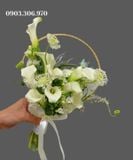  Bó Hoa Cưới Ký Ức Màu Trắng - HC20 