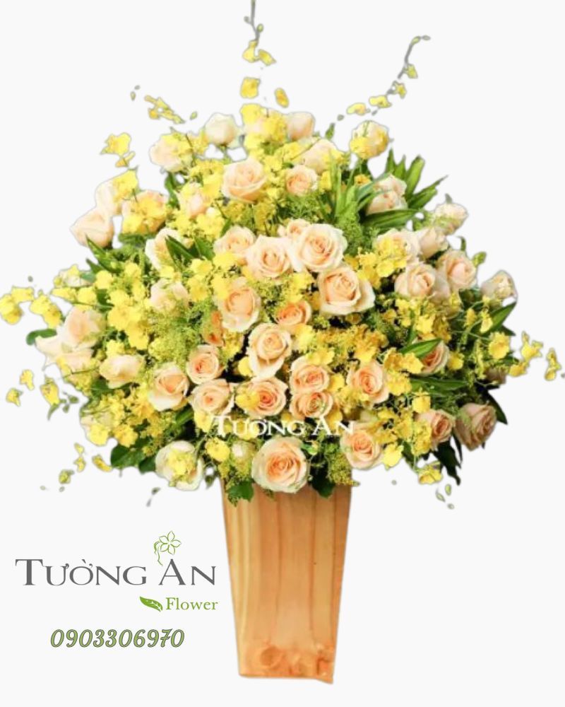  Hộp Hoa Chúc Mừng - B110 