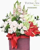  Hộp Hoa Chúc Mừng - B114 