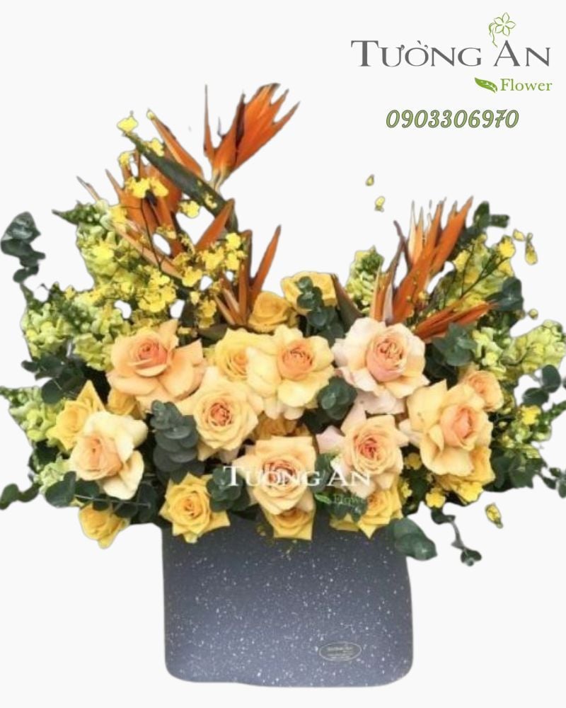  Hộp Hoa Chúc Mừng - B116 