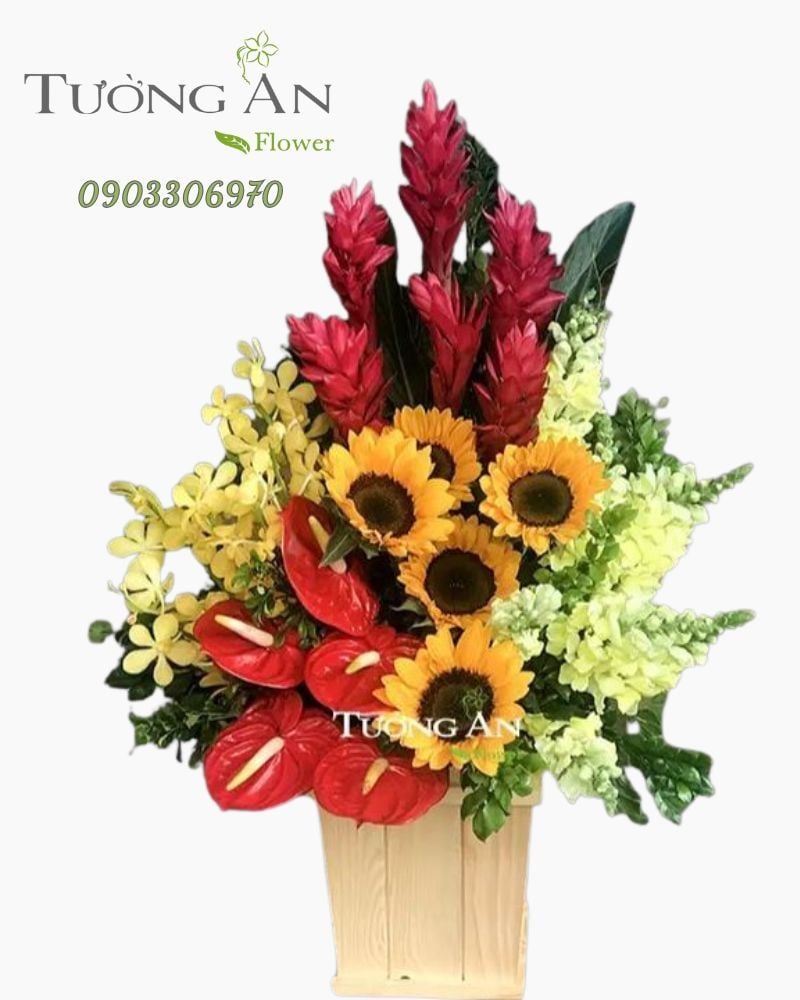  Hộp Hoa Đẹp - B146 