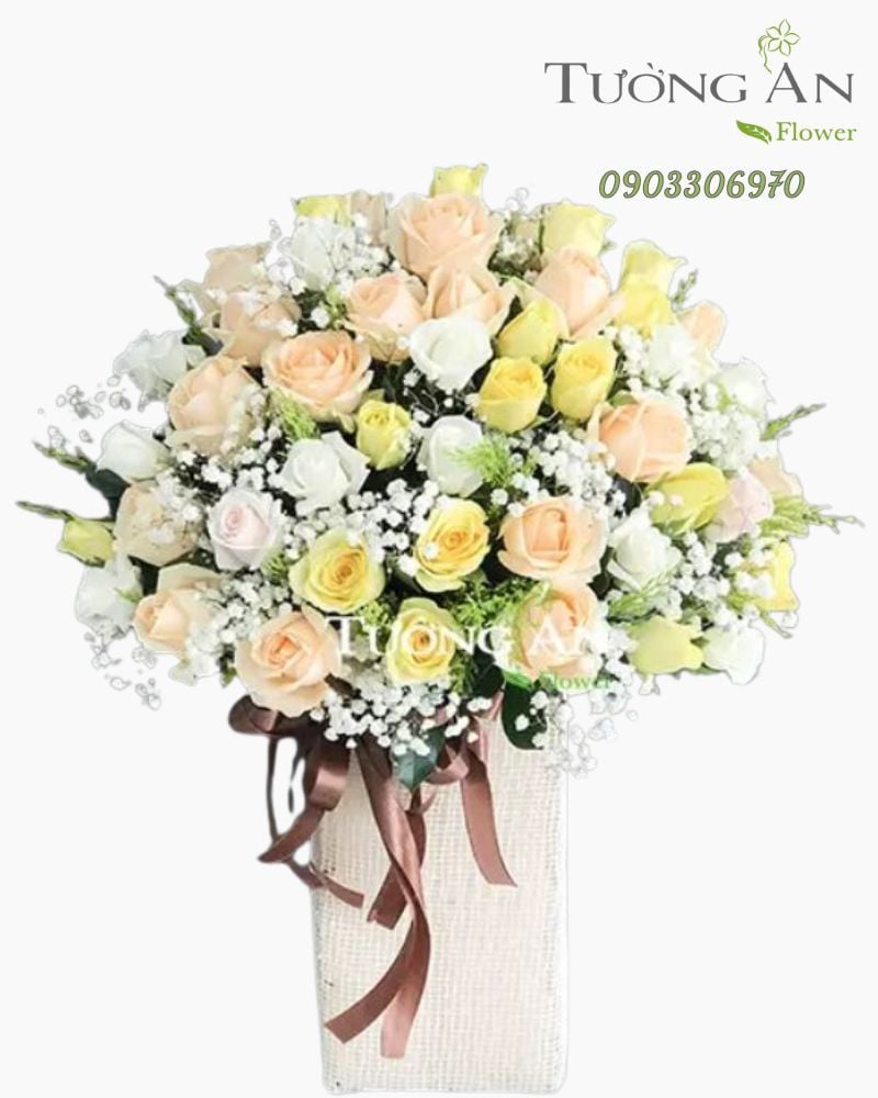  Hộp Hoa Mừng Sinh Nhật - B115 