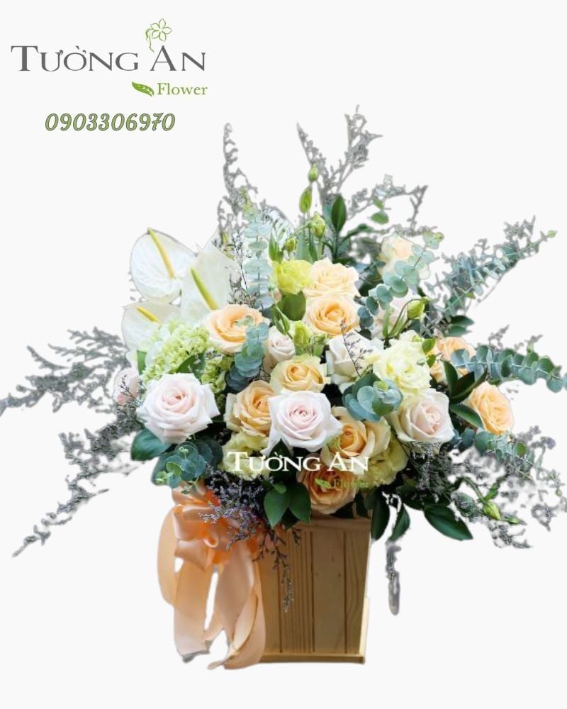  Hộp Hoa Nhẹ Nhàng - B167 