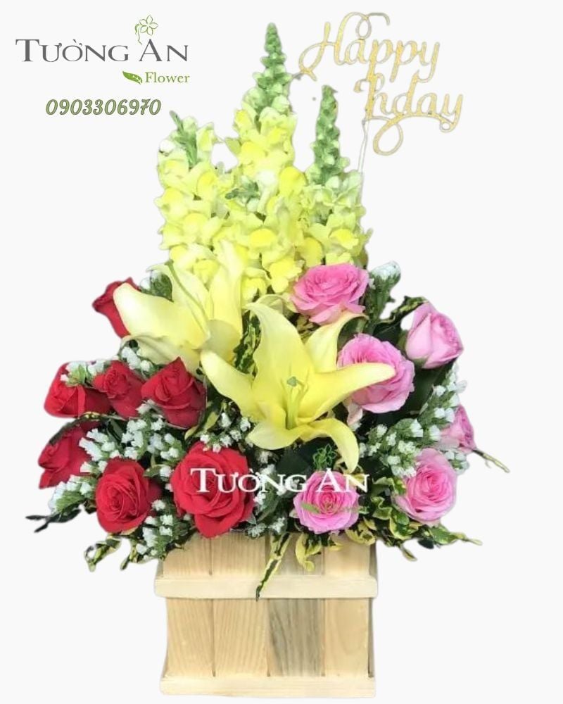  Hộp Hoa Nhỏ Xinh - B175 