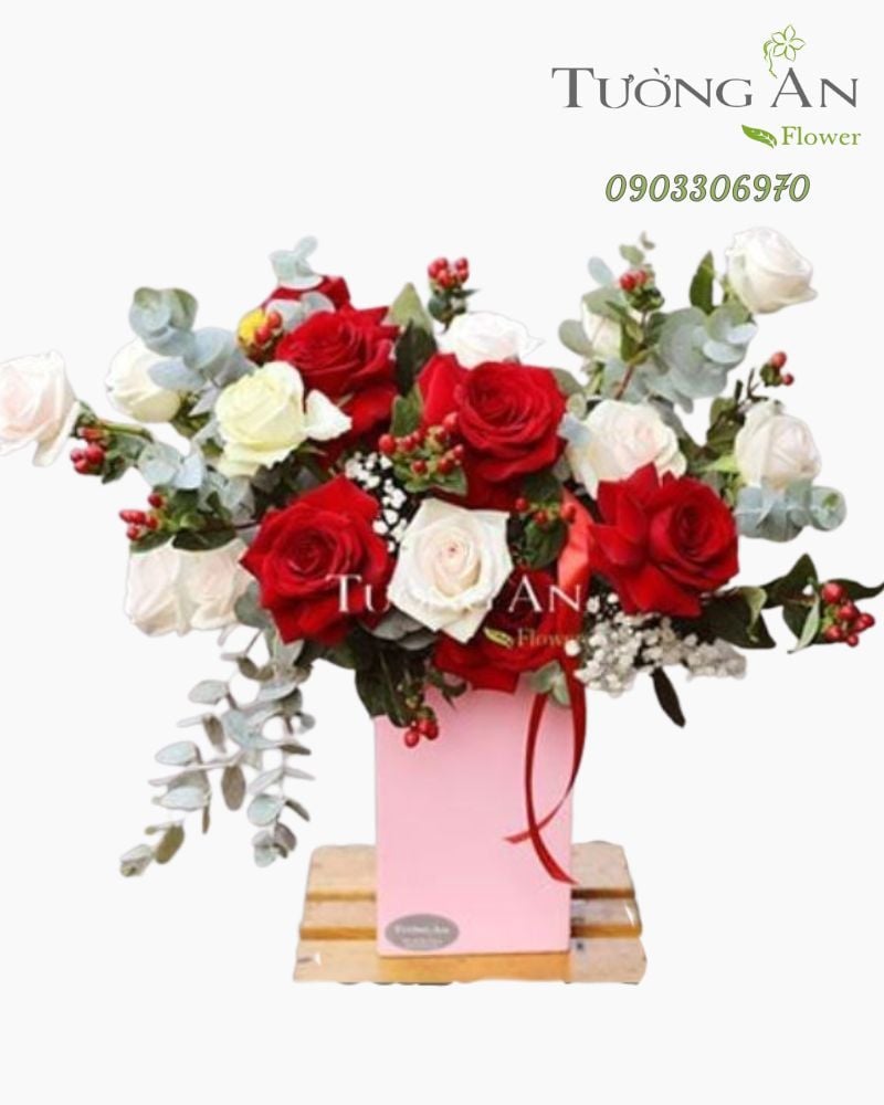  Hộp Hoa Sức Sống - S608 