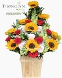  Hộp Hoa Tặng Khai Trương - B132 