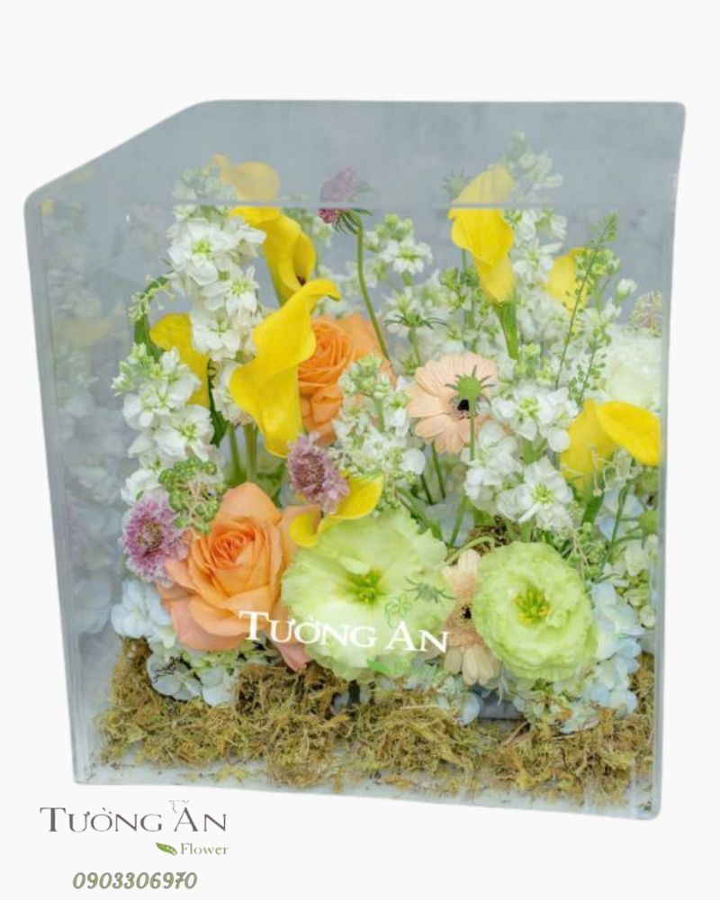  Hộp Hoa Vali Một Lần Được Yêu - HH11 