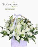  Hộp Hoa Viếng Chia Xa - S401 