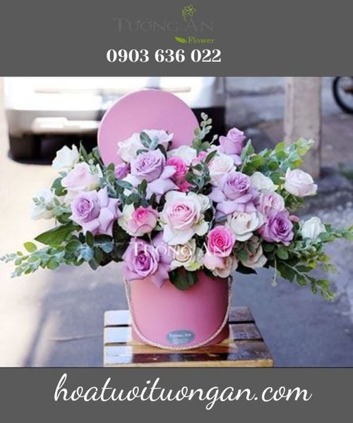 Hộp Hoa Yêu Thương