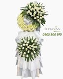  Vòng Hoa Chia Buồn Bạch Tịnh Vô Ưu - HTL05 
