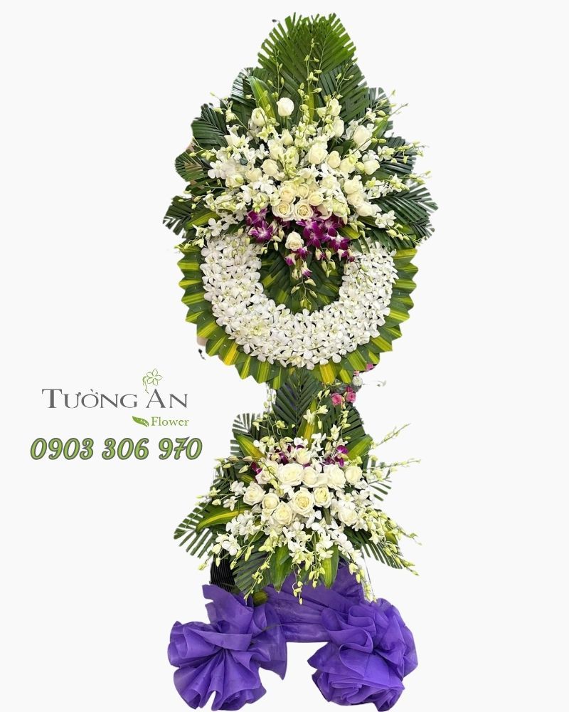  Vòng Hoa Chia Buồn An Nhiên Tiễn Biệt - HTL13 