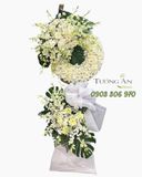  Vòng Hoa Chia Buồn Tĩnh Lặng Vĩnh Hằng - HTL20 