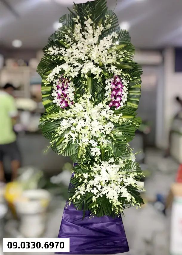  Vòng Hoa Viếng Cao Cấp - B239 