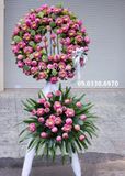  Vòng Hoa Sen Viếng Đám Tang - B316 
