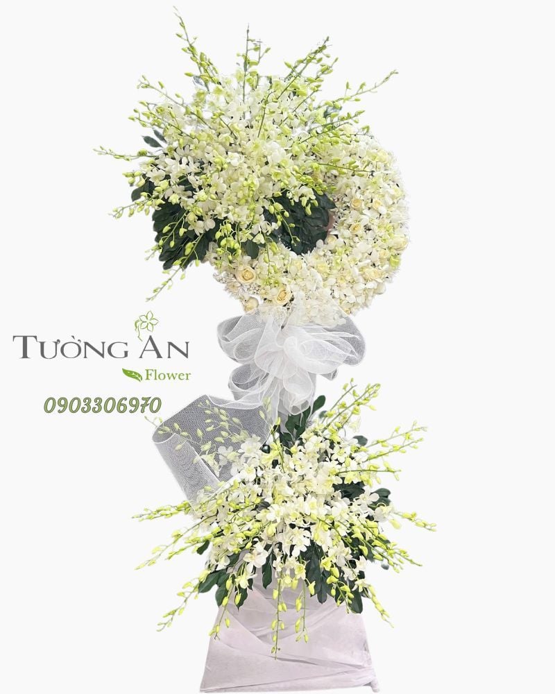  Vòng Hoa Chia Buồn Tưởng Niệm Vĩnh Hằng - HTL39 
