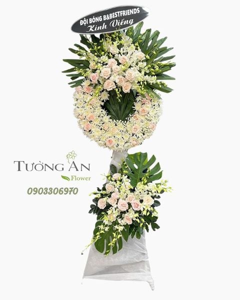 Vòng Hoa Chia Buồn Tưởng Nhớ Muôn Đời - HTL40