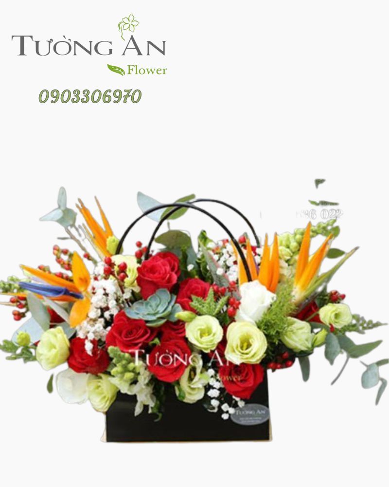  Giỏ Hoa Chào Ngày Mới - S250 