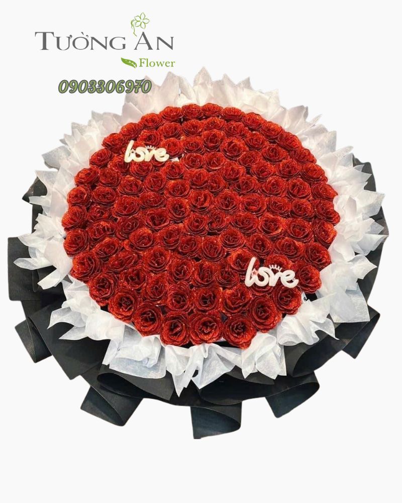  Bó Hoa Sáp Viên Mãn Yêu Thương -  HST22 