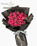  Bó Hoa Sáp Hồng Thắm Kiêu Sa - HST23 