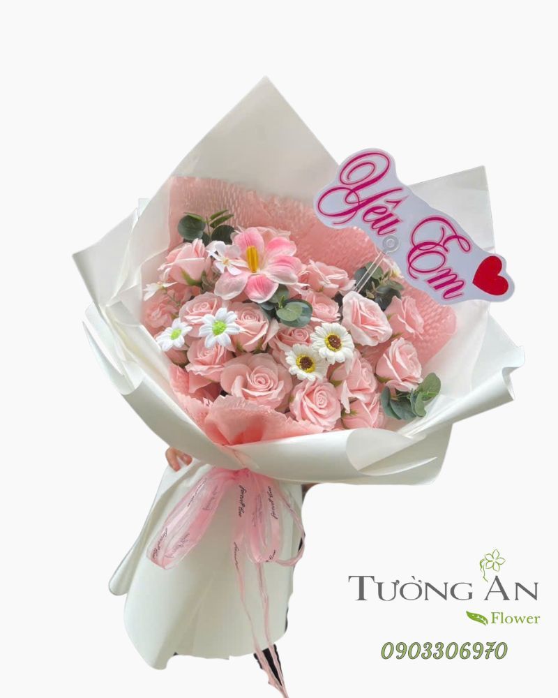  Bó Hoa Sáp Ngọt Ngào Cho Em - HST02 