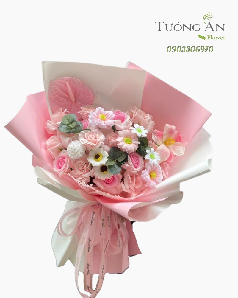  Bó Hoa Sáp Dịu Êm Một Lời Yêu - HST07 