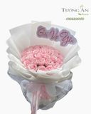  Bó Hoa Sáp Nàng Thơ Màu Hồng -  HST09 