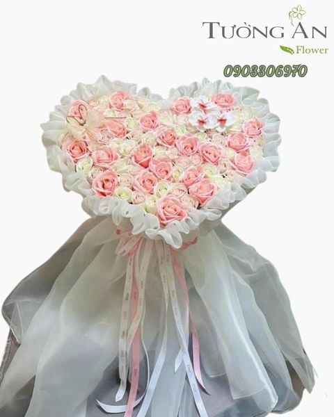 Bó Hoa Sáp Trái Tim Dịu Dàng - HST11