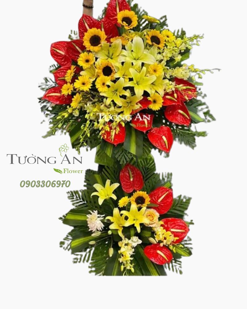  Kệ Hoa Chúc Mừng Đại Hội - B501 