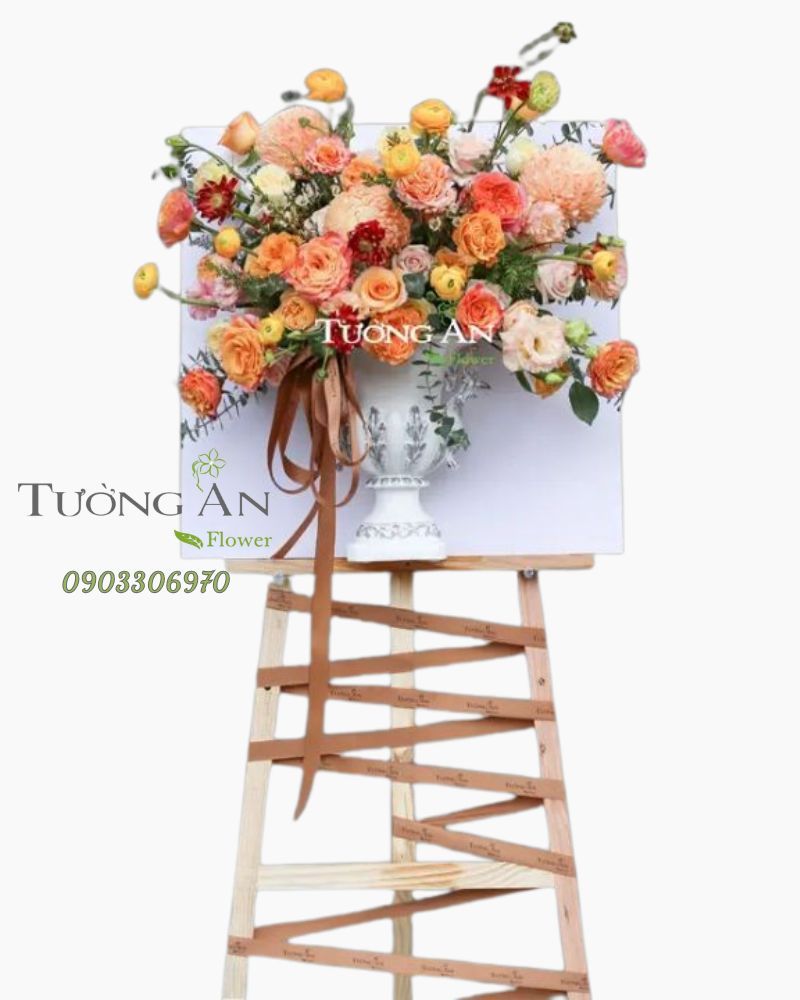  Kệ Hoa Chúc Mừng Độc Đáo - B458 