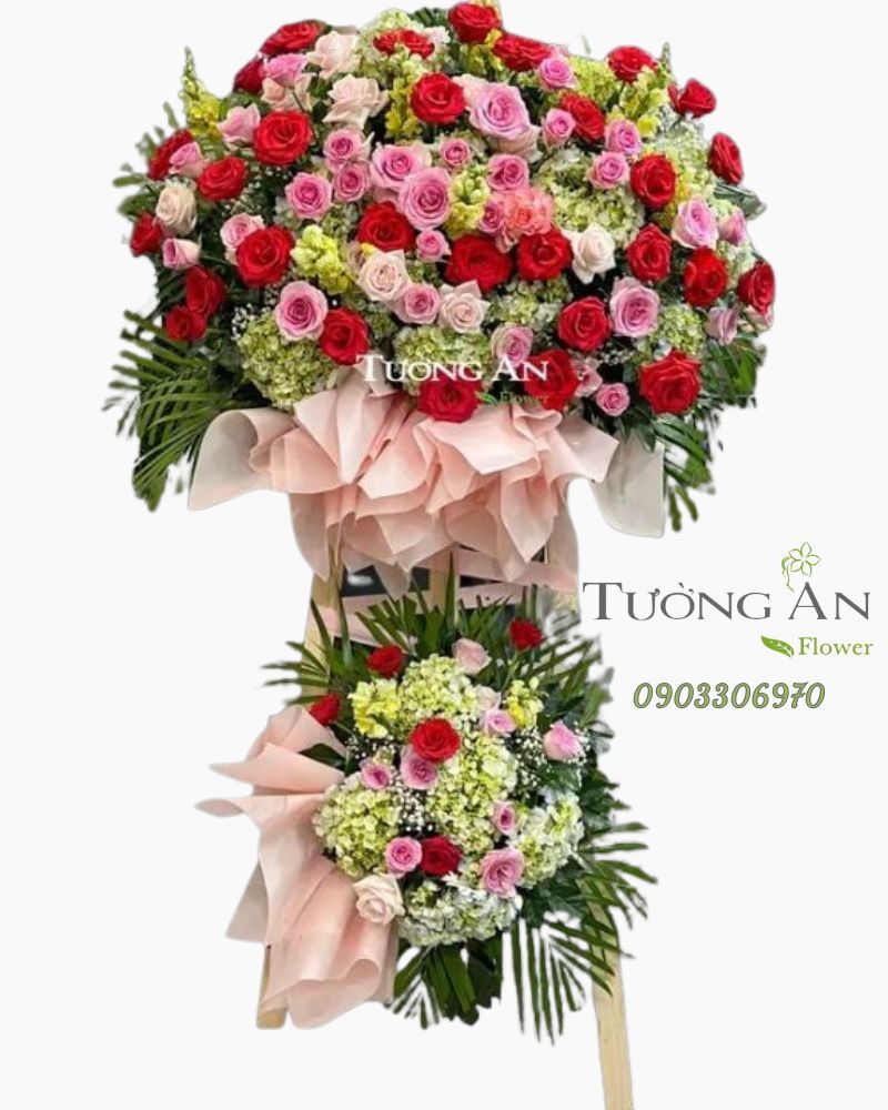  Kệ Hoa Chúc Mừng Đối Tác - B499 