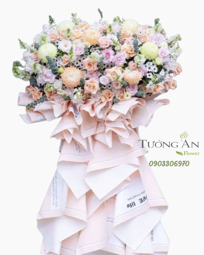  Kệ Hoa Chúc Mừng Đối Tác - B526 