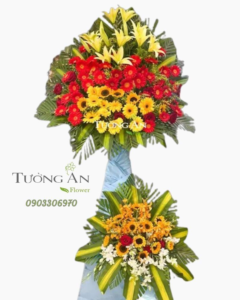  Kệ Hoa Chúc Mừng Hội Nghị - B490 