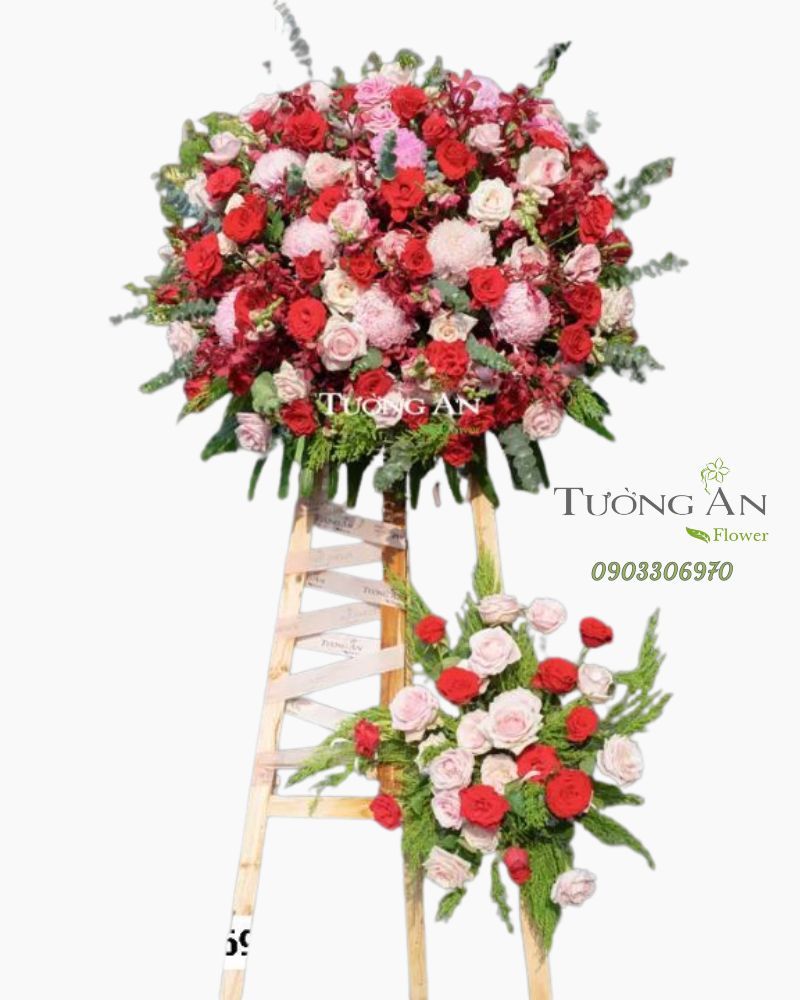  Kệ Hoa Chúc Mừng Khai Trương - B444 