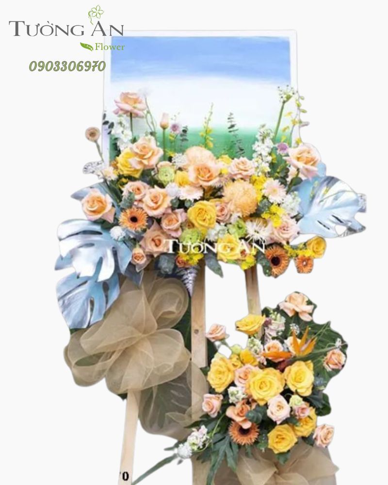  Kệ Hoa Chúc Mừng Ngày 27/02 - B519 