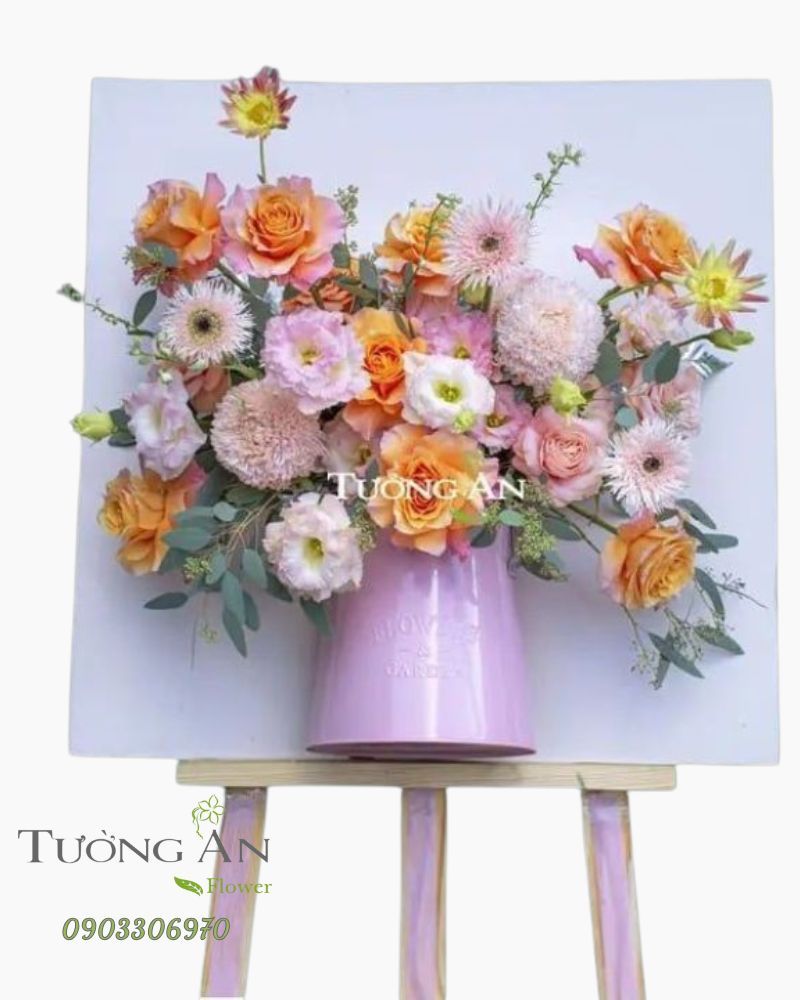  Kệ Hoa Chúc Mừng Ngày Báo Chí - B534 