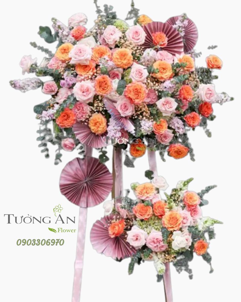  Kệ Hoa Chúc Mừng Sang Trọng - B461 