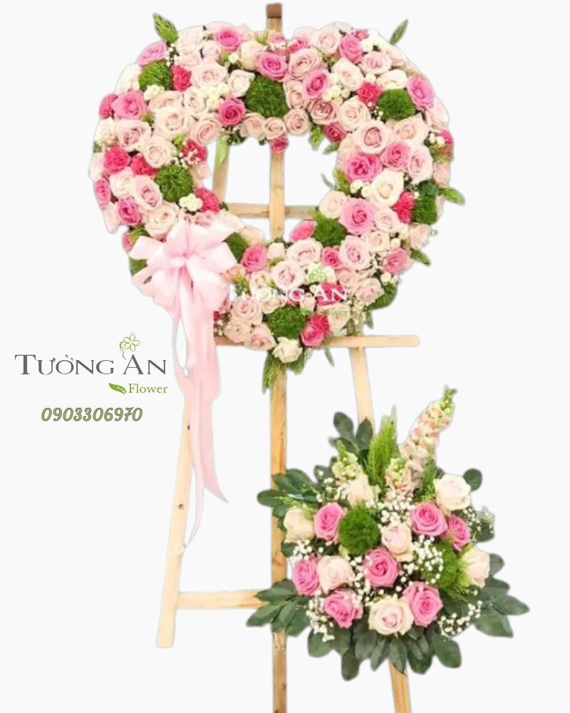  Kệ Hoa Chúc Mừng Tình Yêu - B470 