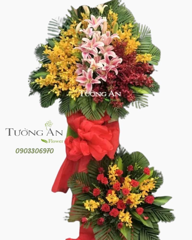  Kệ Hoa Khai Trương Hồng Phát - B486 