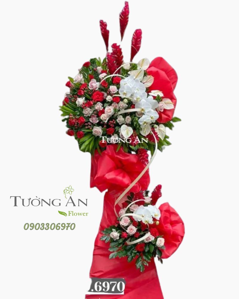  Kệ Hoa Khai Trương Tặng Người Thân - B497 