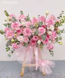  Kệ Hoa Mini Hồng Nhẹ Mộng Mơ - MM07 