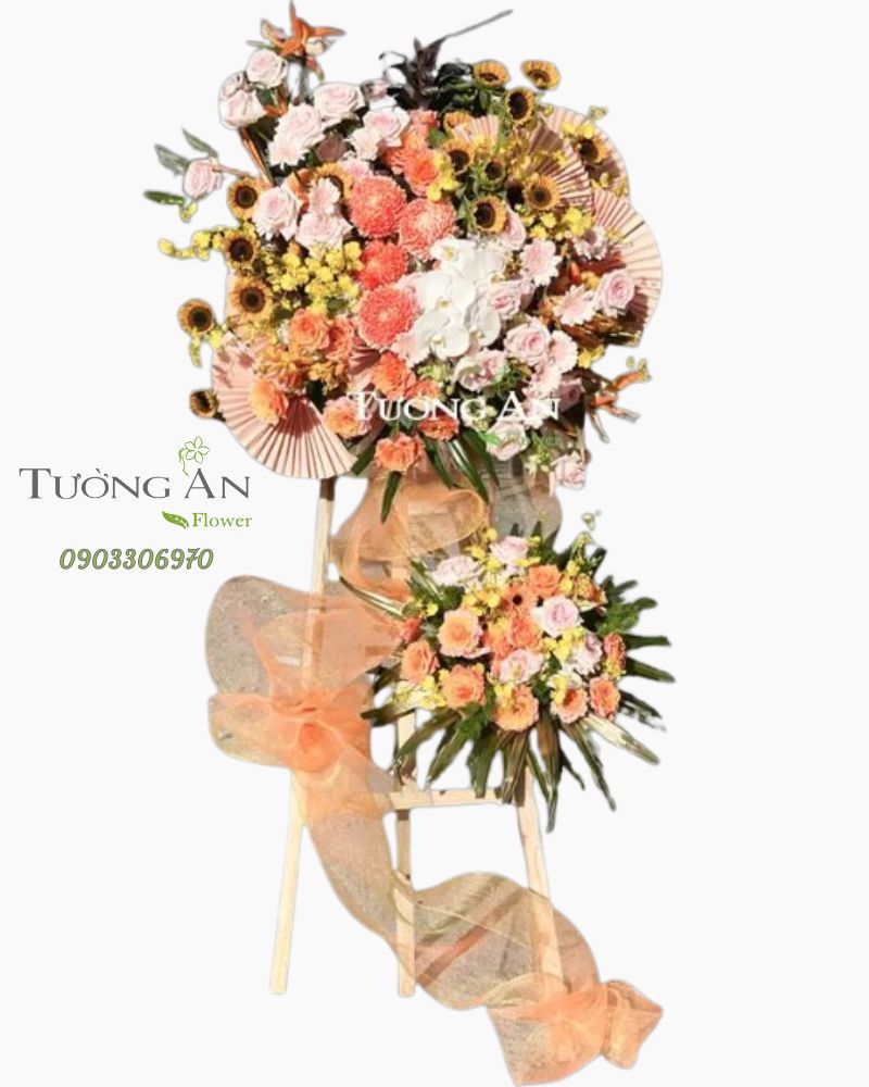  Kệ Hoa Mừng Đại Hội Doanh Nghiệp - B472 